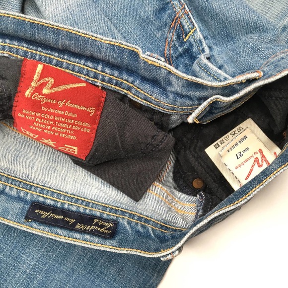 Citizens of Humanity Ingrid low rise flare blue jeans medium wash denim size 27 - Picture 5 of 7